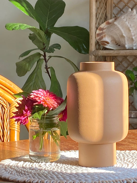 terracotta vase