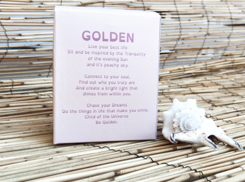 Golden Candle Lime Coconut Elderflower