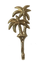 Brass Palm Gold Wall Hook