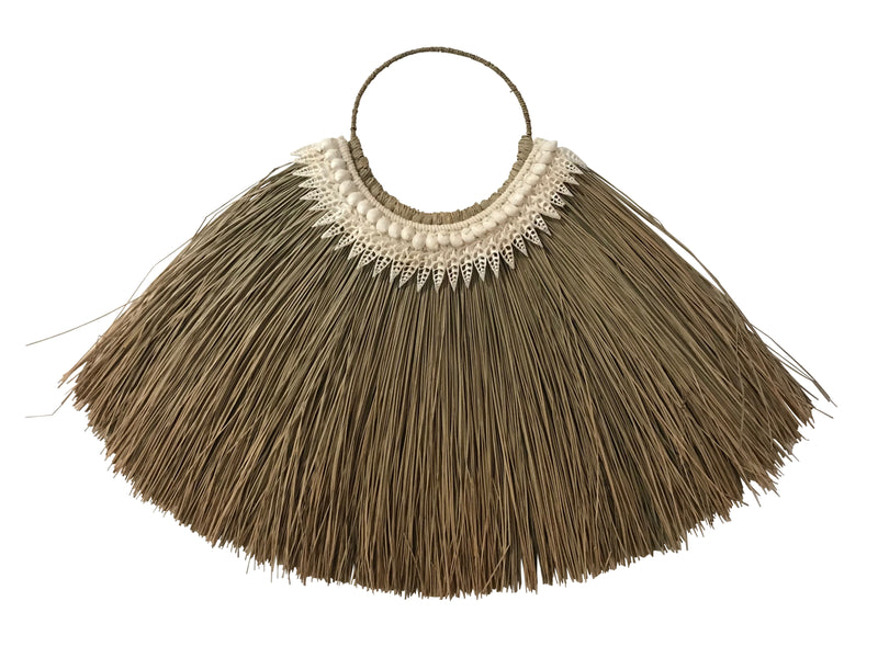 SHELL SEAGRASS WALL HANGING