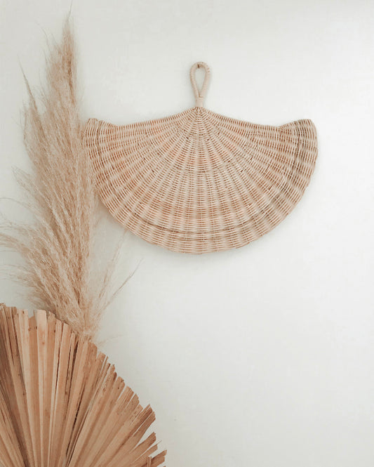 Island fan rattan