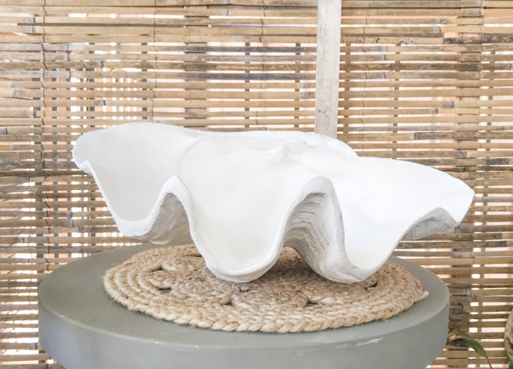 Clam Shell White