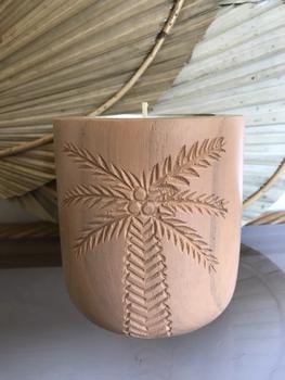Palm Lychee & Guava Sorbet Wooden Soy Candle