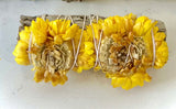 Sunflower with white sage Bundles